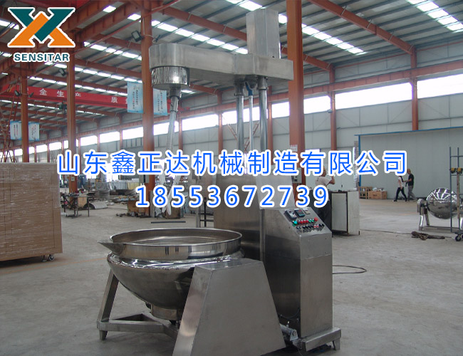 燃?xì)饧訜釘嚢璋⒛z熬制夾層鍋 炒鍋